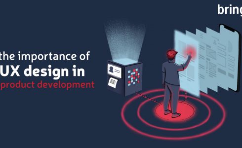 UX design in product development. User center