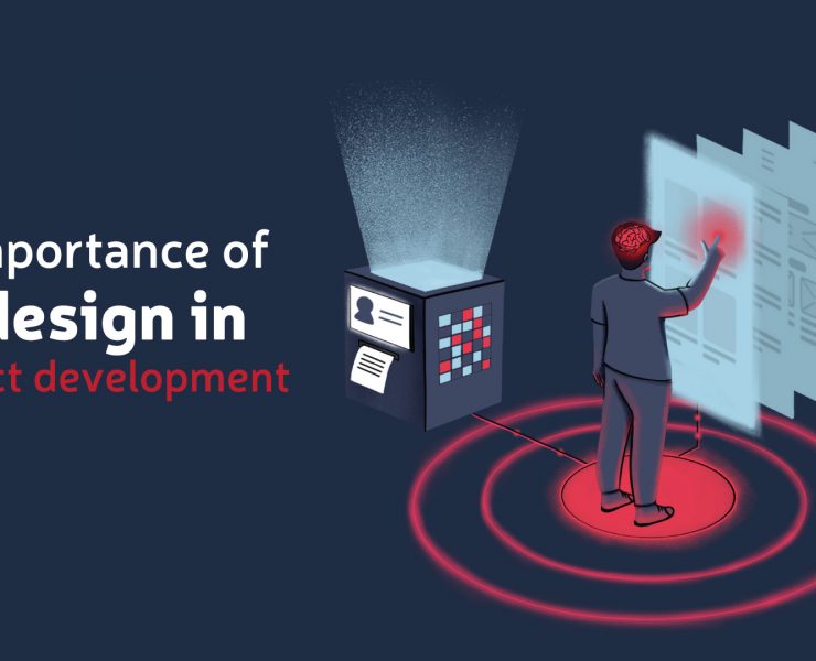 UX design in product development. User center